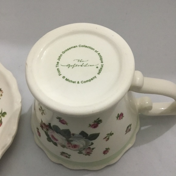 Floral tea cup and saucer by Michel and company - Picture 8 of 10